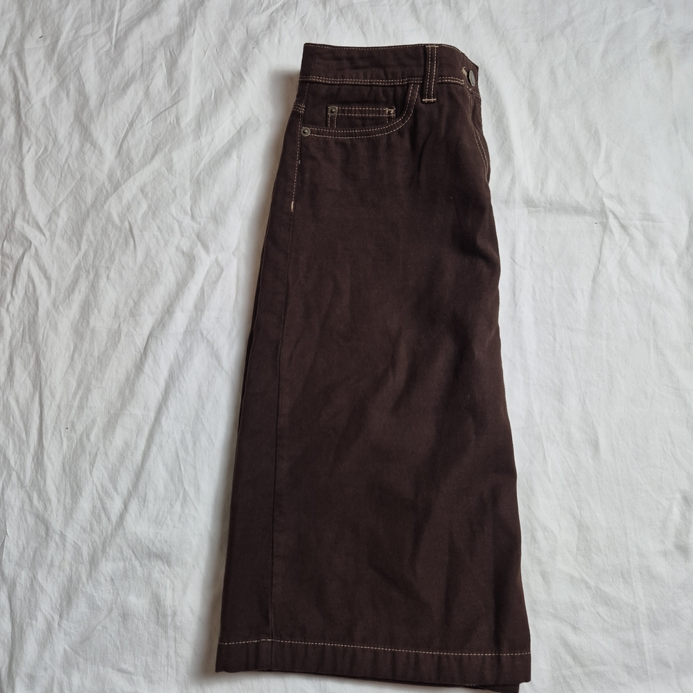 Boden Dark Brown Pencil Skirt